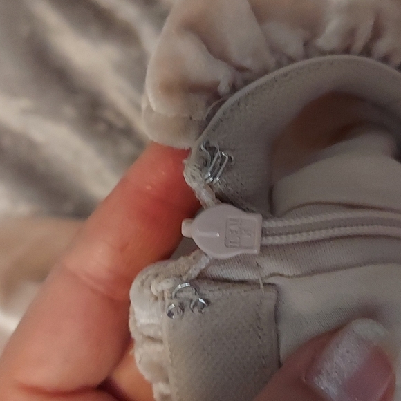 Love Shack Fancy Velvet One Shoulder Pamela Dress Size 2 - Picture 8 of 15